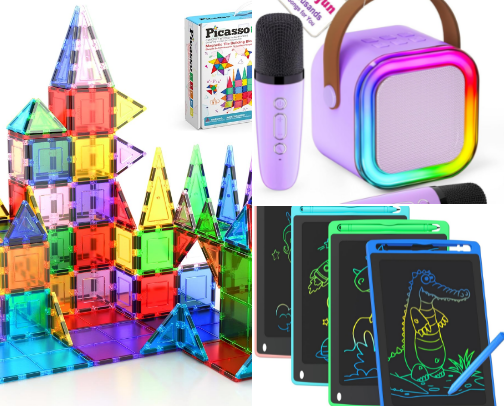 Keeping Kids Entertained!  (NO SCREENS) cover photo collage