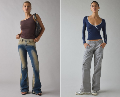 Y2K Low-Rise Jeans cover photo collage