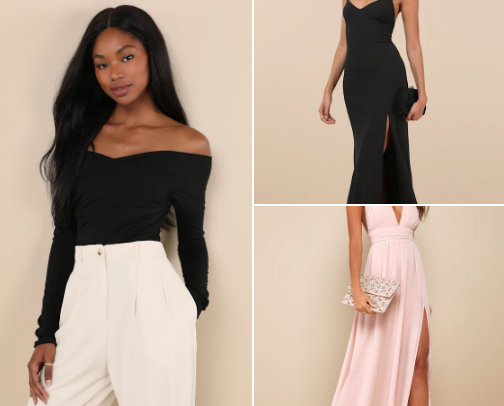 ✨ Lulus Clothes That Give Effortless Elegant Energy ✨ cover photo collage