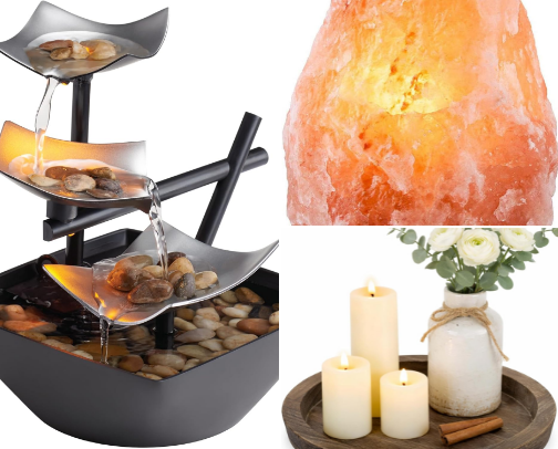 Calming Zen Home Decor Ideas | Aesthetic Amazon Finds cover photo collage