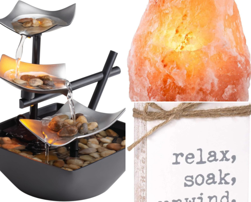 Calming Zen Home Decor Ideas | Aesthetic Amazon Finds cover photo collage