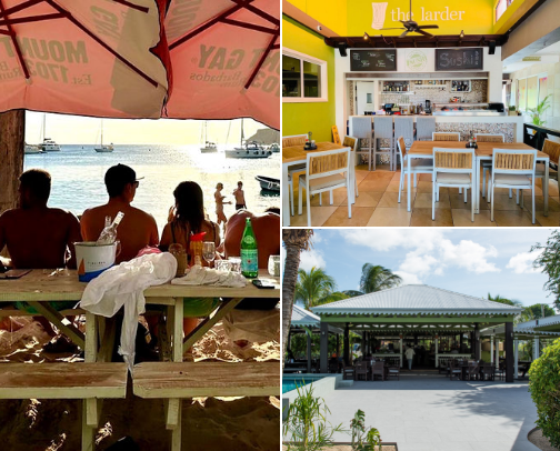 My top Restaurants/ Bars in Antigua cover photo collage