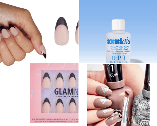 Nails cover photo collage
