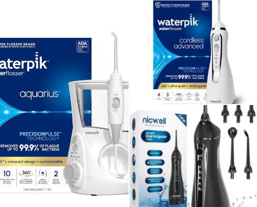 From my friends’ experience using the top 10 water flossers cover photo collage