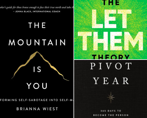 Self-Help Books That Actually Changed My Mindset (Starting Over in My 30s) cover photo collage