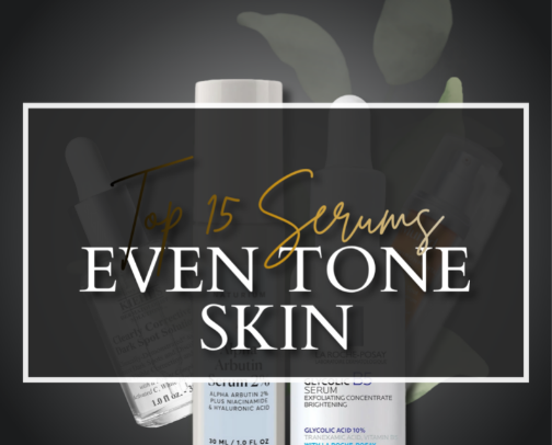 ✨ Top 15 Serums for Even Skin Tone — “I Glow Without Concealment” cover photo collage