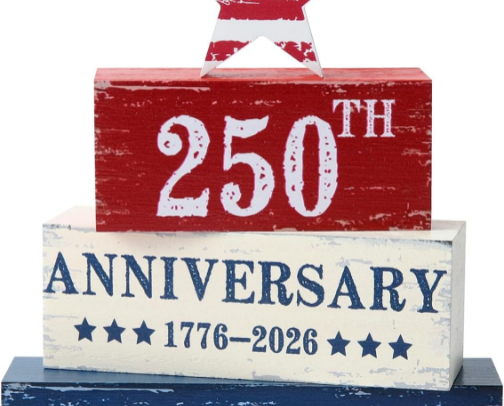 Patriotic Decor for Memorial Day, July 4th & America's 250th Anniversary cover photo collage