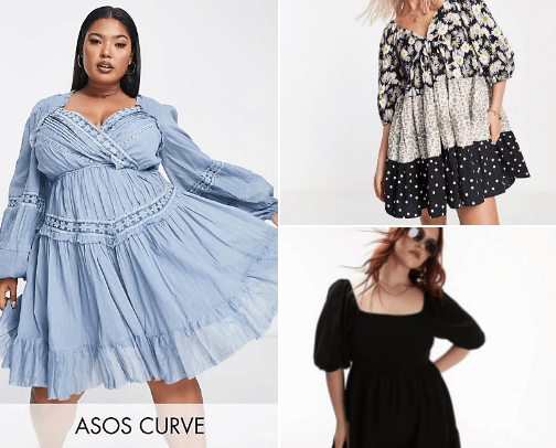 My Choice of clothes for Plus size cover photo collage