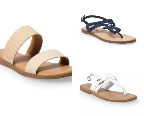 Women’s spring/summer shoe finds cover photo collage