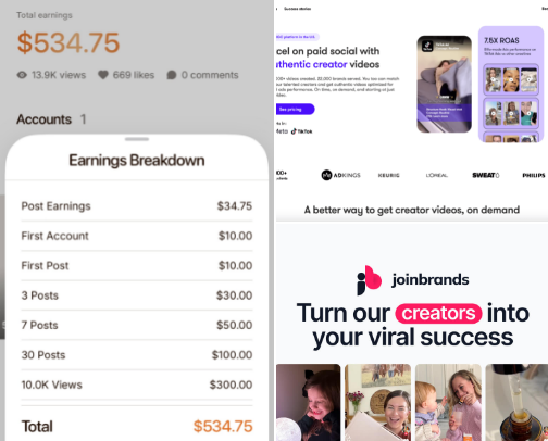 Everyone Earns 2026 Apps: Market Places for Creators and Users cover photo collage