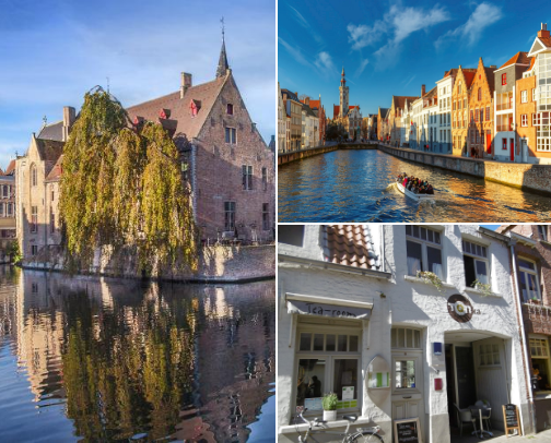 Bruges, the Chocolate Fairytale Town🍫 cover photo collage