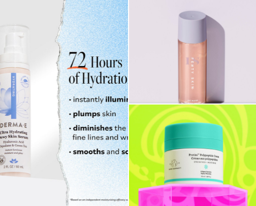 Current Face Skincare Routine (28, Normal to Dry) cover photo collage