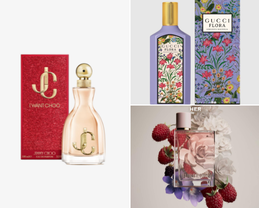 Perfumes for every occasion cover photo collage