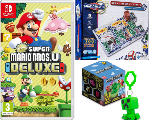 Your gaming and STEM loving child (probably) wants these too cover photo collage