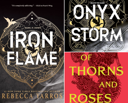 Spicy & Adventure book recs 🌶️ cover photo collage