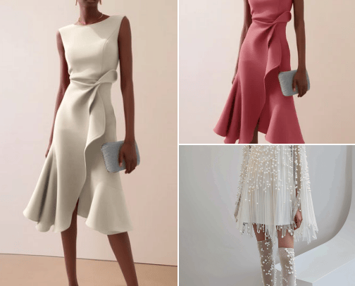 attire for wedding events cover photo collage