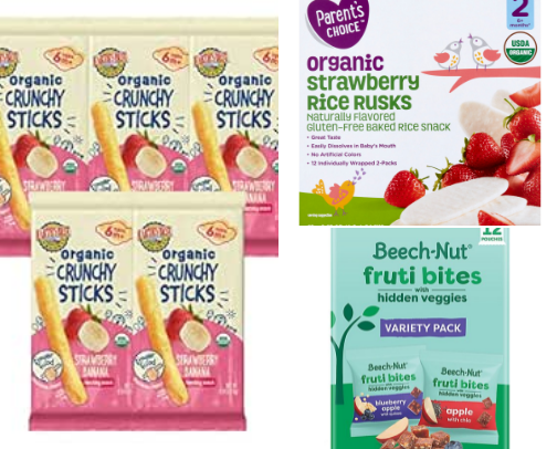 Baby & Toddler Snack Favorites 🍓 cover photo collage