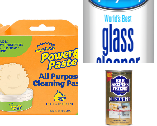 My Favorite House Cleaning Items cover photo collage