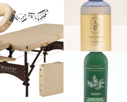 Massage and Reiki Recs cover photo collage