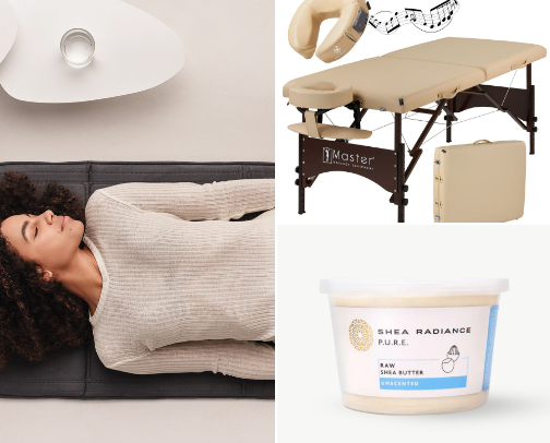 Massage and Reiki Recs cover photo collage