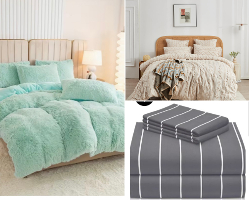 Cozy Everyday Bedding Set — All-In-One Comfort and Style” cover photo collage