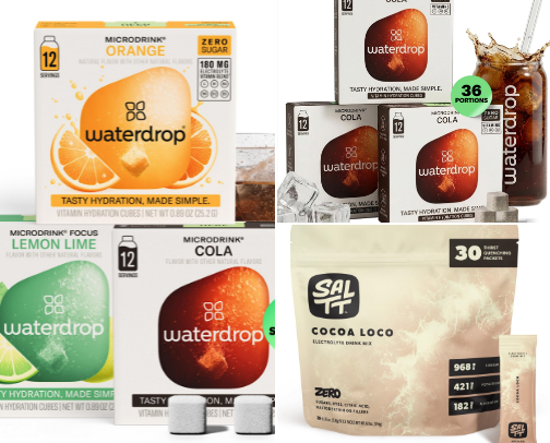 Best Electrolyte Drinks & Hydration Mixes for Energy, Recovery & Everyday Wellness cover photo collage