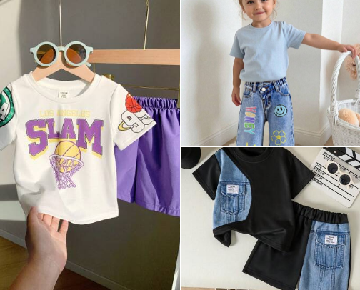 Trendy Back To School Fits Your Kids Will Love (Ages 5-10 Edition) cover photo collage