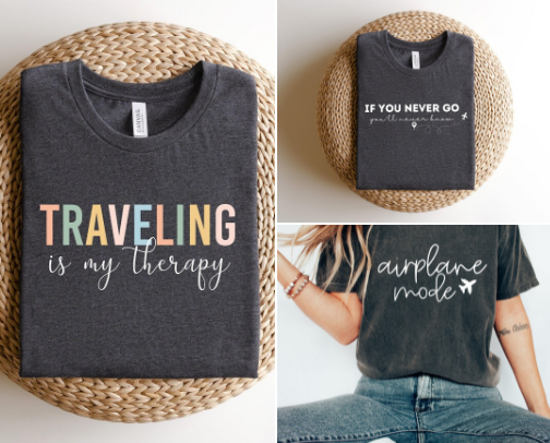 🌍 Wander & Wear: Travel Quote Tees That Inspire cover photo collage