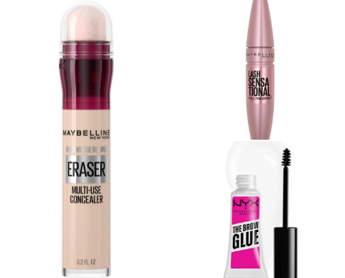 The best drugstore products💄 cover photo collage