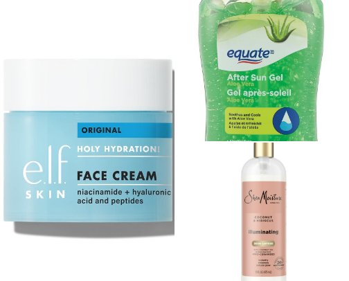 Hair, Skin and Misc. Beauty Recs cover photo collage