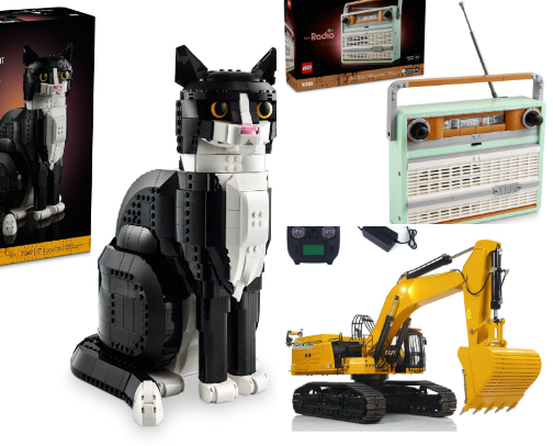 Toys For The Big kids Inside of Us cover photo collage