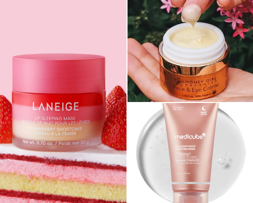 My beauty's, Here's To keeping that skin glowing! cover photo collage