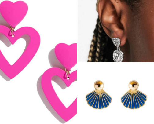 Earrings favorites cover photo collage