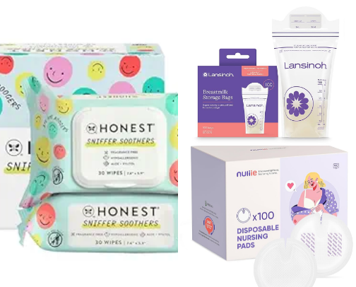 Baby products cover photo collage