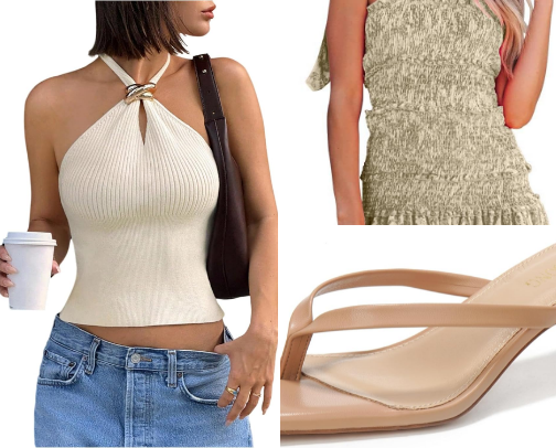 my summer amazon shopping list cover photo collage