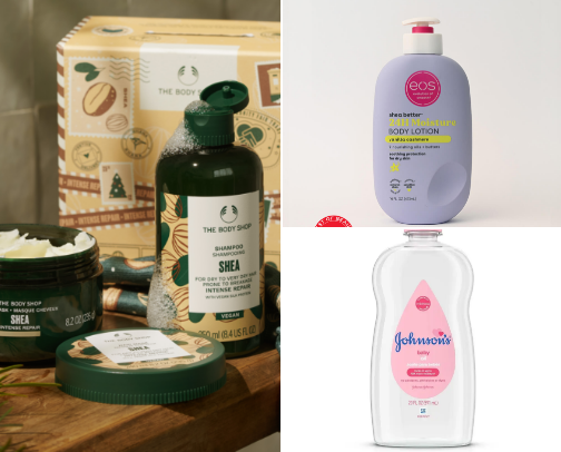 Body lotions/ body scrubs/ scents that linger on your skin💞🌟 cover photo collage