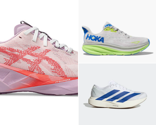 A good shoes for a good run cover photo collage