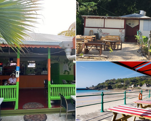 Antigua & Barbuda Food Guide 🫒🥔🍔🍖🥗🎂🥧🥠🥨🧄🫘 cover photo collage