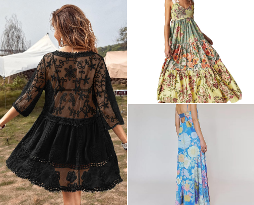 Love these Boho Summer Dresses cover photo collage