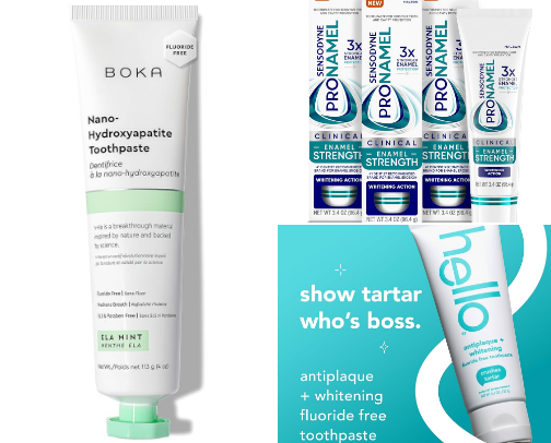 key essentials to a healthy smile 🪥😬 cover photo collage