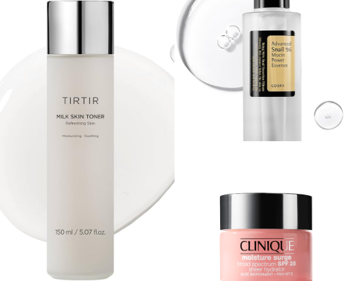 Go to skincare! 🫧 cover photo collage