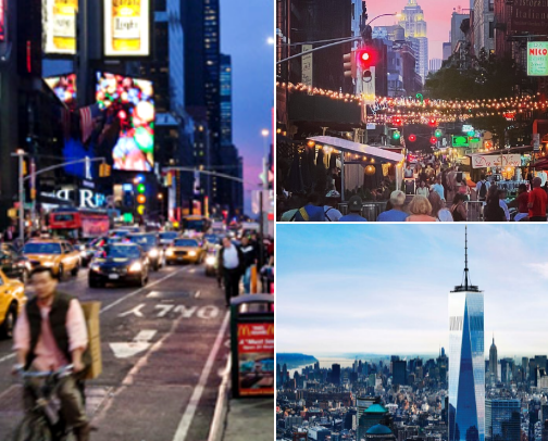 Welcome to NewYork -It's been waiting for you cover photo collage
