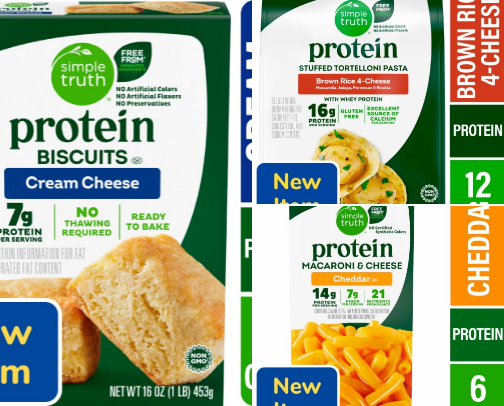 Protein Packed Groceries cover photo collage
