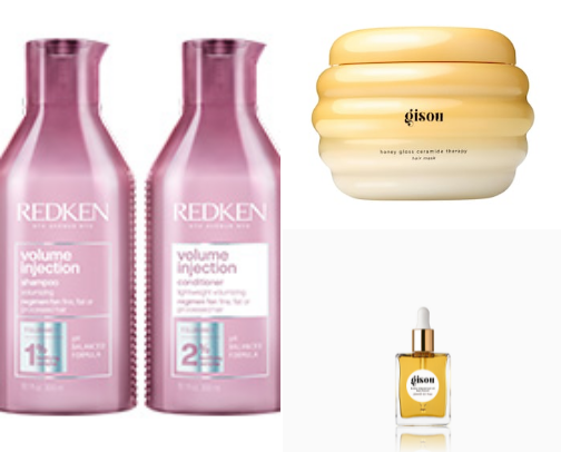 hair products ♡ cover photo collage