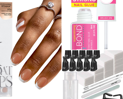 DIY Nail Products for your in home nail salon cover photo collage