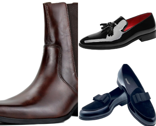 My Go-To Men’s Dress Shoes for Suits & Tuxedos 👞 cover photo collage