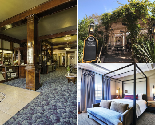 Most Haunted Hotels In California cover photo collage