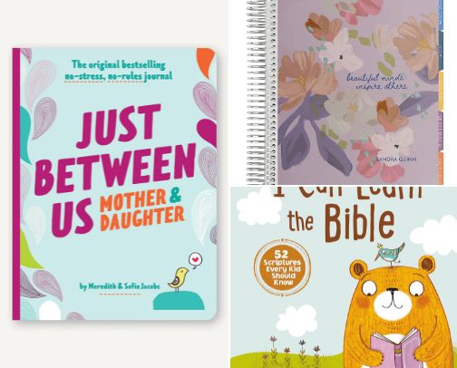 Books to help raise strong daughters cover photo collage