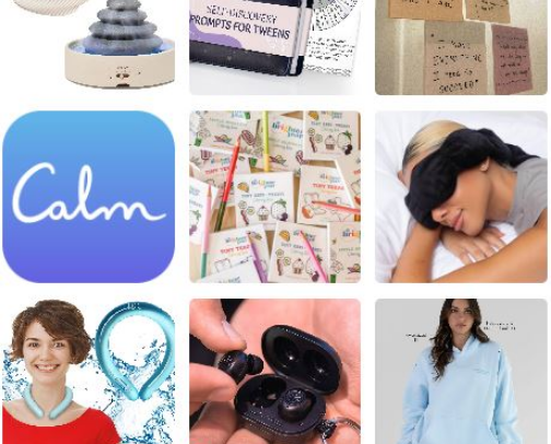 Stress Regulation & Everyday Comfort Favorites cover photo collage