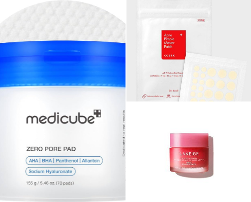 My go-to Korean skincare recs✨ cover photo collage